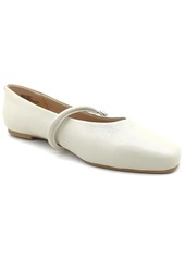 Kenneth Cole New York Women's Magnolia Mary Jane Ballet Flat - Ecru