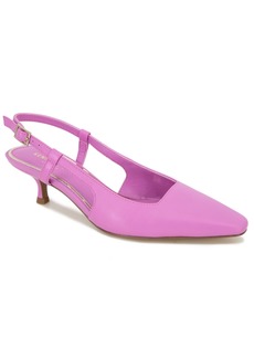 Kenneth Cole New York Women's Martha Pointy Toe Pumps - Pink Leather