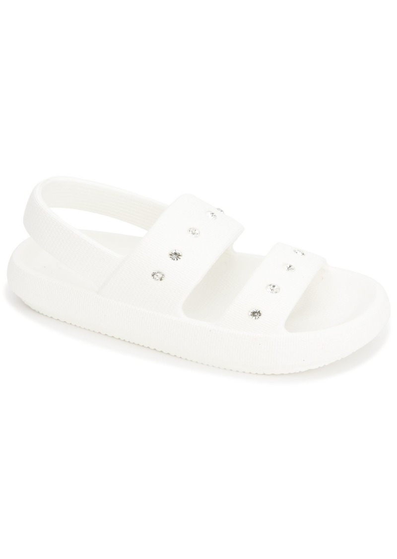 Kenneth Cole New York Women's Mello Sling Jewel Sandals - White