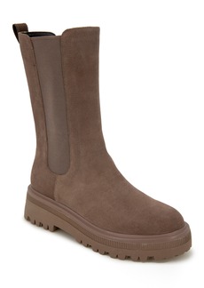 Kenneth Cole New York Women's Radell Chelsea Lug Sole Boots - Mauve Brown