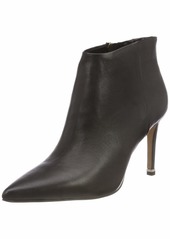 Kenneth Cole New York Women's Riley 85 MM Heel Ankle Bootie Boot black leather  M US