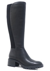 Kenneth Cole New York Women's Riva Lug Sole Calf Boots - Chocolate