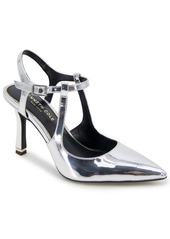 Kenneth Cole New York Women's Romi Ankle Sling Back Pumps - Multi Metallic