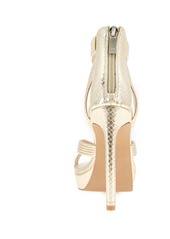 Kenneth Cole New York Women's Strappy Nadine Sandals - Gold Snake