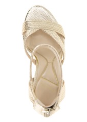 Kenneth Cole New York Women's Strappy Nadine Sandals - Gold Snake