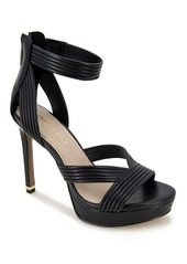 Kenneth Cole New York Women's Strappy Nadine Sandals - Gold Snake