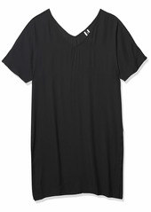 Kenneth Cole New York Women's Standard V-Neck Casual Caftan Cover Up Dress