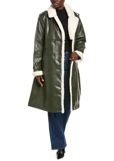 Kenneth Cole Notch Collar Coat