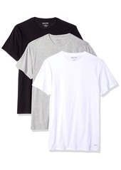 Kenneth Cole REACTION Men's 3 Pack Classic Fit Crew Neck Tee  M
