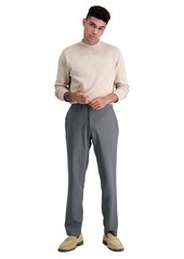 Kenneth Cole Reaction Men's Modern-Fit Micro-Check Dress Pants - Black