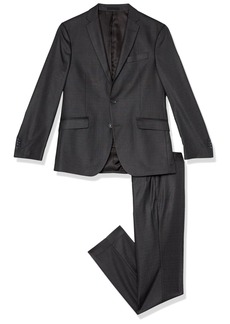 Kenneth Cole REACTION Mens Performance Fabric Slim Fit Business Suit Pants Set   US