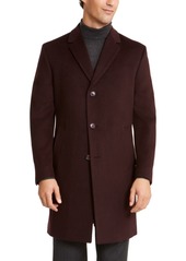 Kenneth Cole Reaction Men's Raburn Slim-Fit Solid Overcoat
