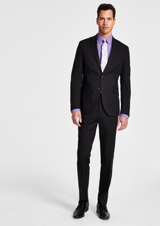 Kenneth Cole Reaction Men's Ready Flex Slim-Fit Suit - Black