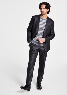 Kenneth Cole Reaction Men's Ready Flex Slim-Fit Suit - Charcoal