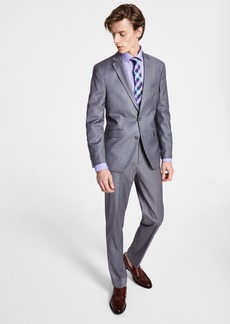 Kenneth Cole Reaction Men's Ready Flex Slim-Fit Suit - Light Grey