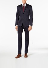Kenneth Cole Reaction Men's Skinny-Fit Ready Flex Stretch Solid Shine Suit