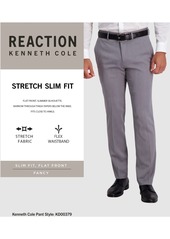 Kenneth Cole Reaction Men's Slim-Fit Stretch Dress Pants - Oatmeat