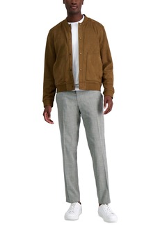 Kenneth Cole Reaction Men's Slim-Fit Stretch Dress Pants - Medium Grey