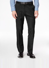 Kenneth Cole Reaction Men's Slim-Fit Stretch Dress Pants, Created for Macy's - Black