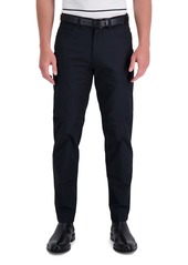 Kenneth Cole REACTION mens Techni-cole 5-pocket Stretch Dual Color Modern Fit Flex Waistband Flat Front Casual Pants Black  US