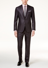 Kenneth Cole Reaction Men's Ready Flex Basketweave Slim-Fit Big and Tall Suit
