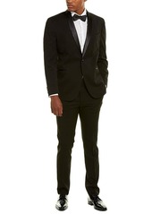 Kenneth Cole REACTION Men's Techni-Cole Slim Fit Stretch Tuxedo