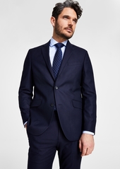 Kenneth Cole Reaction Men's Techni-Cole Suit Separate Slim-Fit Suit Jacket - Blue