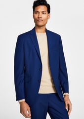 Kenneth Cole Reaction Men's Techni-Cole Suit Separate Slim-Fit Suit Jacket - Light Grey