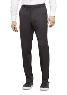 Kenneth Cole Reaction Mens Textured Stria Flat Front Pant  40x30