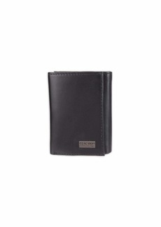 Kenneth Cole Reaction Men's Wallet - RFID Genuine Leather Slim Trifold with ID Window and Card Slots
