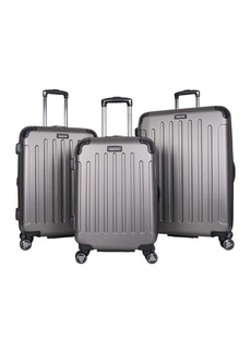 Kenneth Cole Reaction Renegade 3-Piece Lightweight Hardside Expandable Luggage Set in Silver at Nordstrom Rack