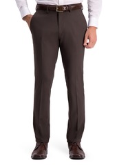 Kenneth Cole Reaction Shadow Check Slim Fit Dress Pants in Blue at Nordstrom Rack