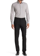 Kenneth Cole Reaction Texture Weave Slim Fit Dress Pant in Black at Nordstrom Rack