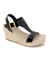 Kenneth Cole Reaction Women's Card Wedge Espadrille Sandals - Tan