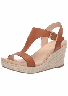 Kenneth Cole REACTION Women's T-Strap Wedge Sandal   M US