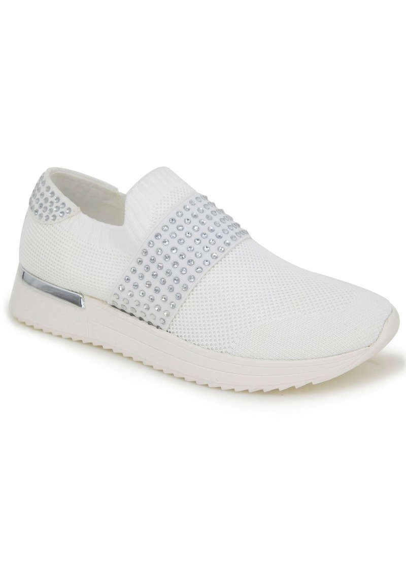 Kenneth Cole Reaction Women's Collette Sneakers - White Fabric