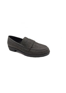 Kenneth Cole Reaction Women's Fern Loafers - Black Raffia