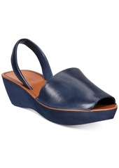 Kenneth Cole Reaction Women's Fine Glass Wedge Sandals - Navy