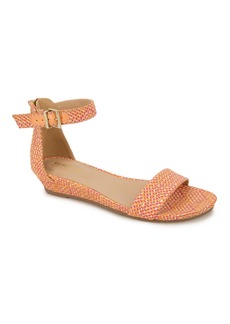 Kenneth Cole Reaction Women's Great Viber Sandals - Red - Raffia