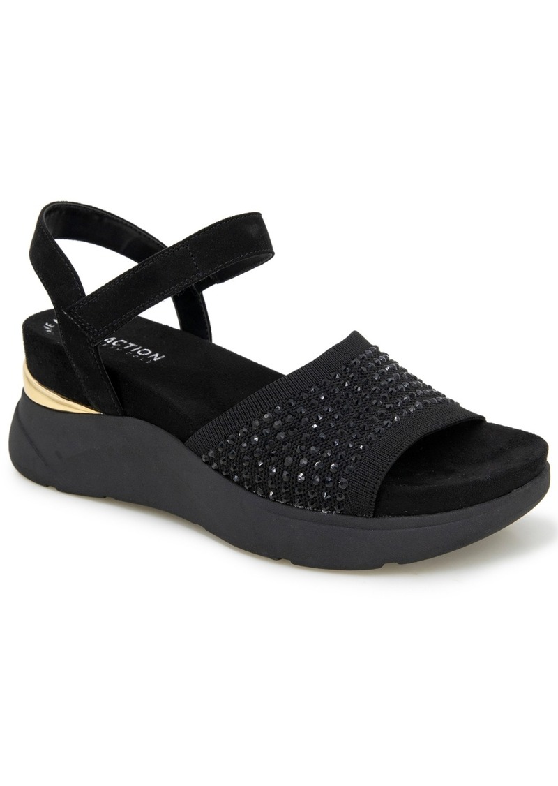 Kenneth Cole Reaction Women's Hera Sandals - Black Jewel