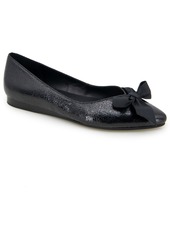 Kenneth Cole Reaction Women's Lily Bow Ballet Flats - Silver