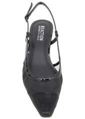 Kenneth Cole Reaction Women's Maggie Mesh Slingback Pumps - Black Mesh