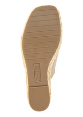 Kenneth Cole Reaction Women's Maria Mule Wedge Sandals - Chai