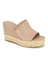 Kenneth Cole Reaction Women's Maria Mule Wedge Sandals - Chai