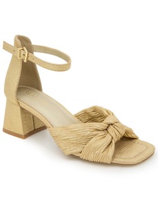 Kenneth Cole Reaction Women's Nessa Block Heel Dress Sandals - Soft Gold