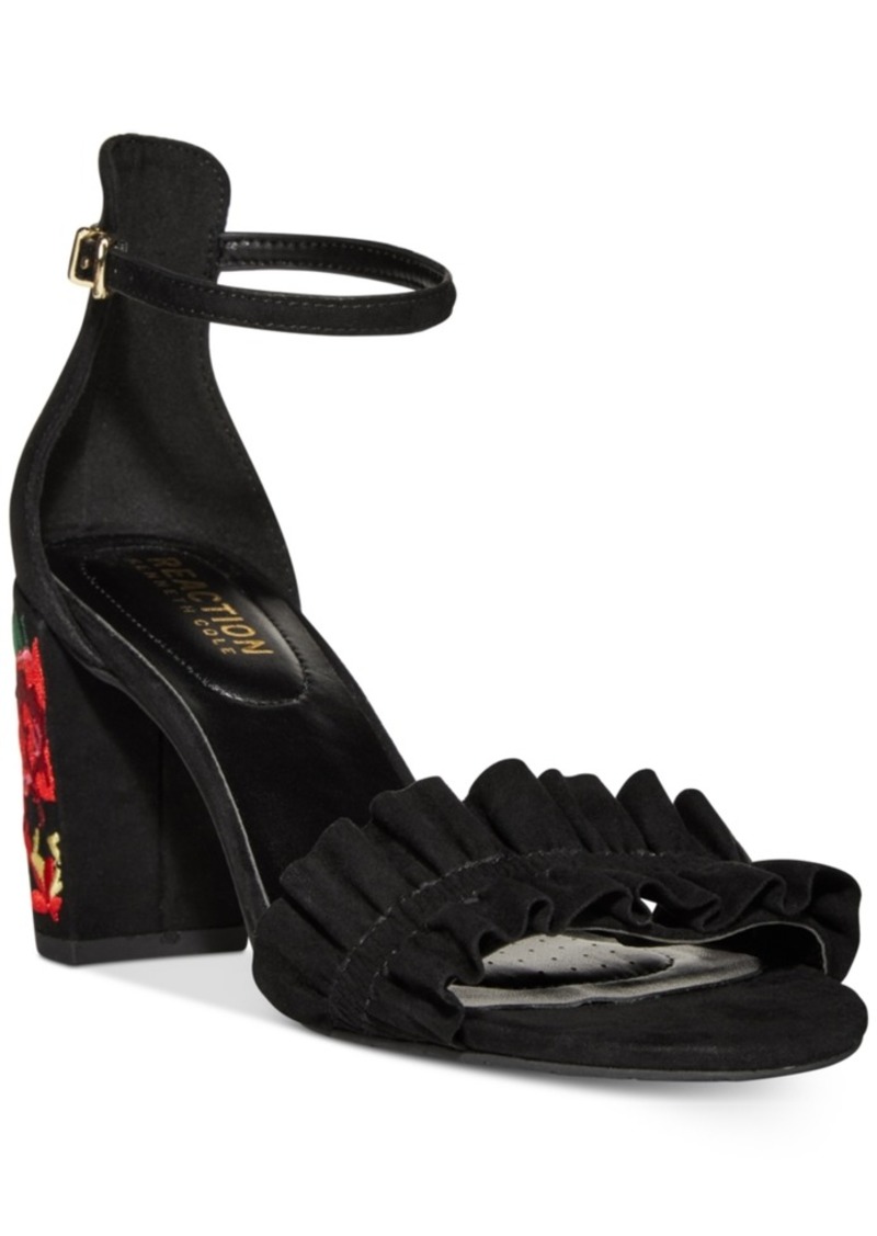 Kenneth Cole Reaction Women's Rise Ruffle Dress Sandals Women's Shoes