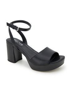 Kenneth Cole Reaction Women's Ryanne Platform Sandals - Black