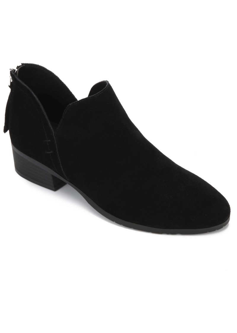 Kenneth Cole Reaction Women's Side Skip Booties - Black Suede