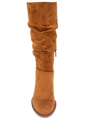 Kenneth Cole Reaction Women's Sonia Slouch Round Toe Boots - Caramel Cafe