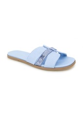 Kenneth Cole Reaction Women's Whisp Sandals - Sky Blue Weave